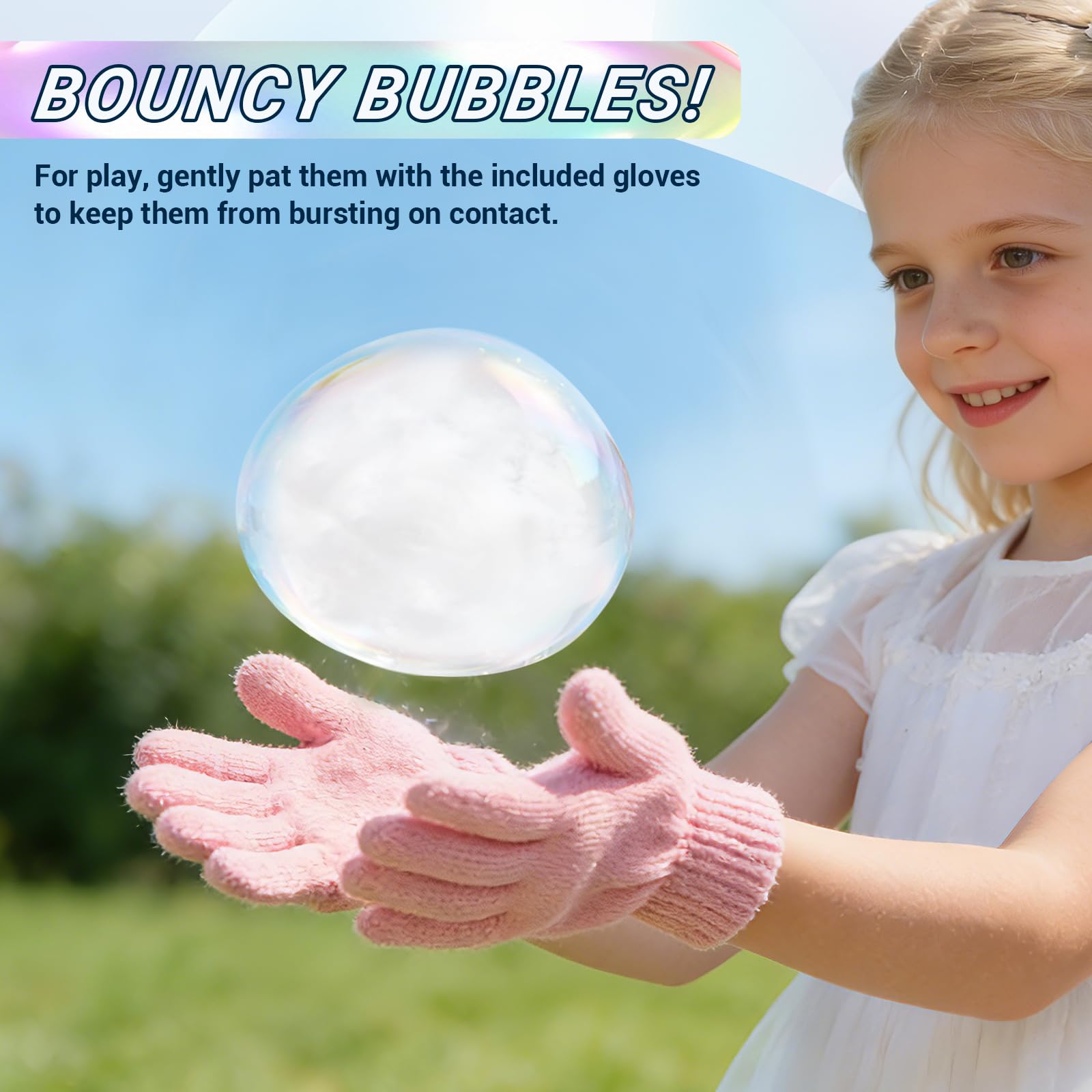 TTKADIY Elastic Bubble Fog Wand boosts interactive play with touch-controlled bubbles.