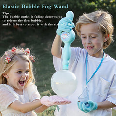 TTKADIY Elastic Bubble Fog Wand turns family gatherings into bubbly moments.