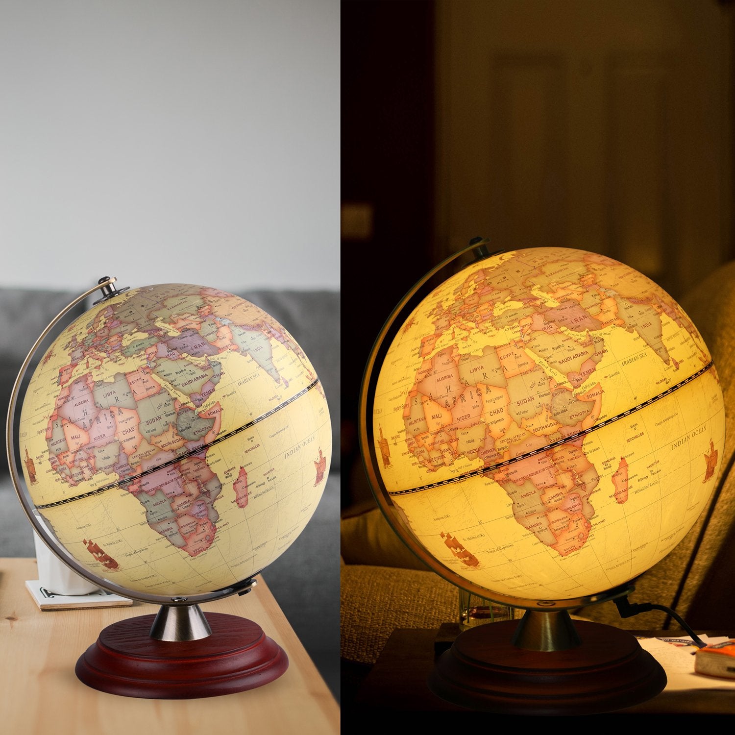 TTKTK educational globe for kids and teens, fostering curiosity in geography and global cultures.