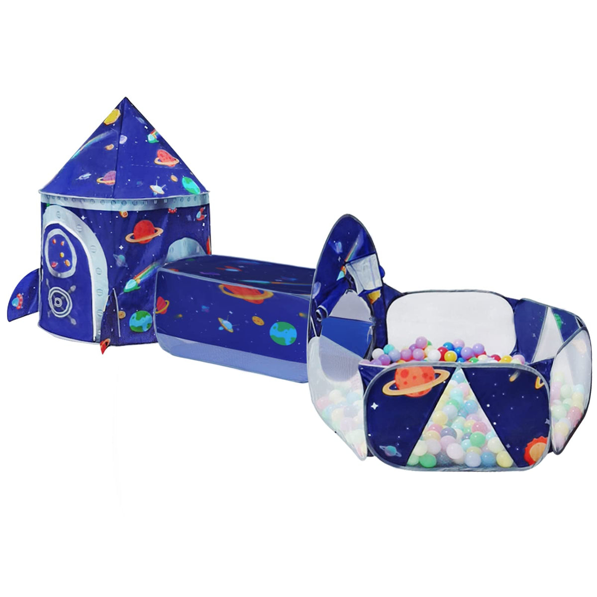 TTLOJ rocket tent for imaginative play and cozy space adventures.