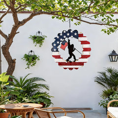 TT & MM patriotic gift for dad with hanging hook.