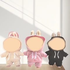 TTZQY pink outfit helps create casual or festive scenes for 17cm dolls.