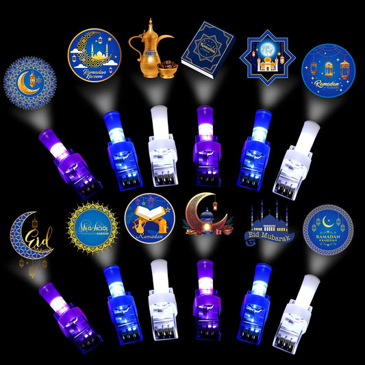 Tuanse Ramadan finger lights 36-pack brighten Eid celebrations for kids and families.