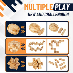Tuauoe handheld logic puzzle fits in your palm for on-the-go concentration.