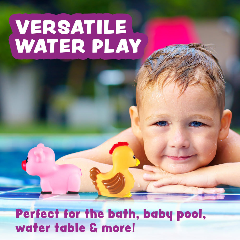 Tub Works Barnyard barn owl bath toy adds color and curiosity.