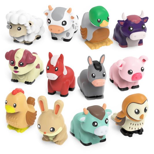 Tub Works Barnyard mold-free bath toy cow for clean, fun bath time.