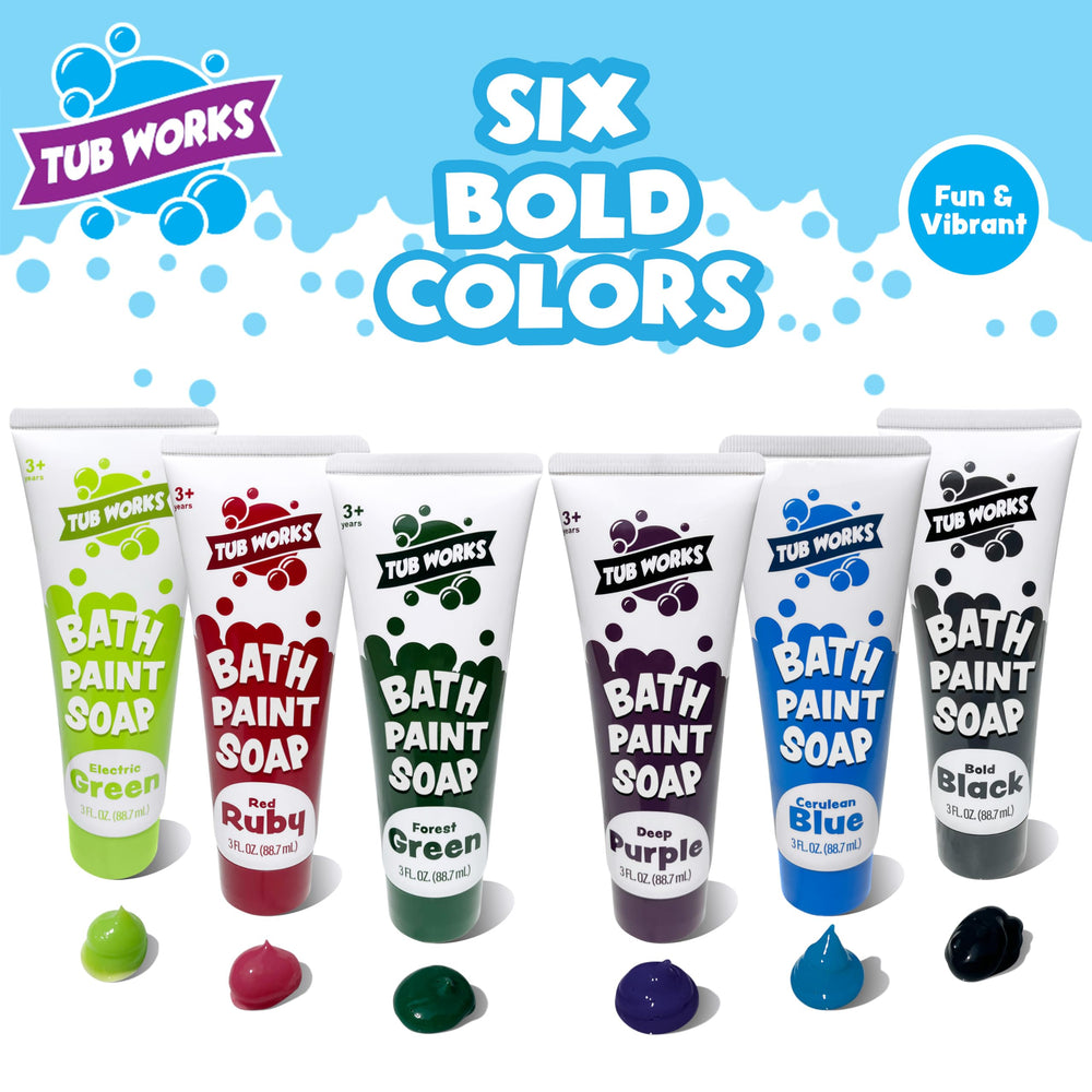 Tub Works Bath Paint Soap electric green tube used for tub wall art