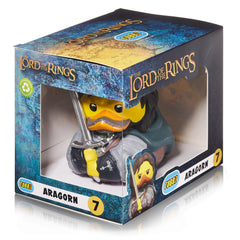TUBBZ Aragorn duck side view showing detailed costume and pose