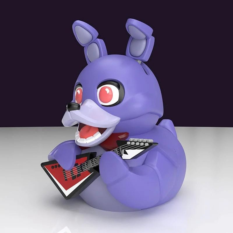 TUBBZ Bonnie duck figure close-up reveals sculpted features for display cabinet.