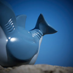 Boxed edition packaging of Bruce the Shark, perfect for gifting.