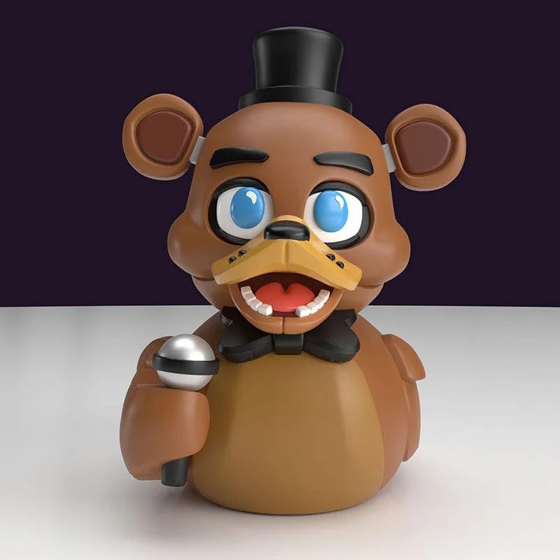 TUBBZ Boxed Edition packaging shows FNAF logo, perfect for display-ready gifting.