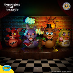 TUBBZ collectible cosplay ducks bring favorite FNAF characters to life in miniature.