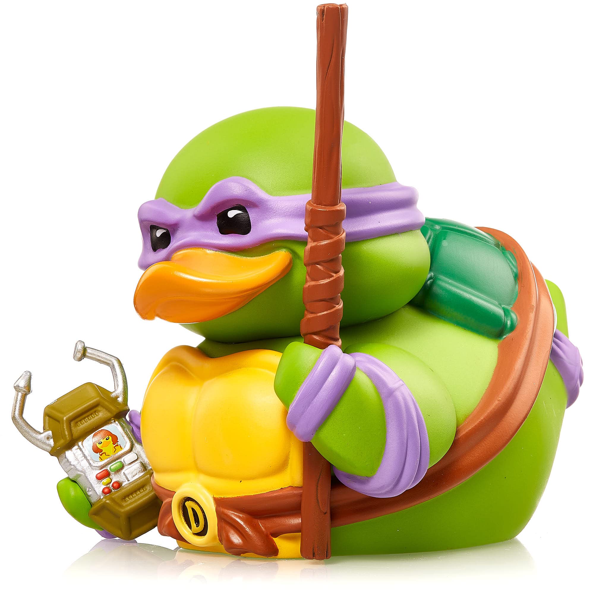 TUBBZ Donatello purple bandana duck, ideal display piece for TMNT fans