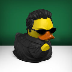 TUBBZ Matrix Neo duck figure outside packaging for desk display