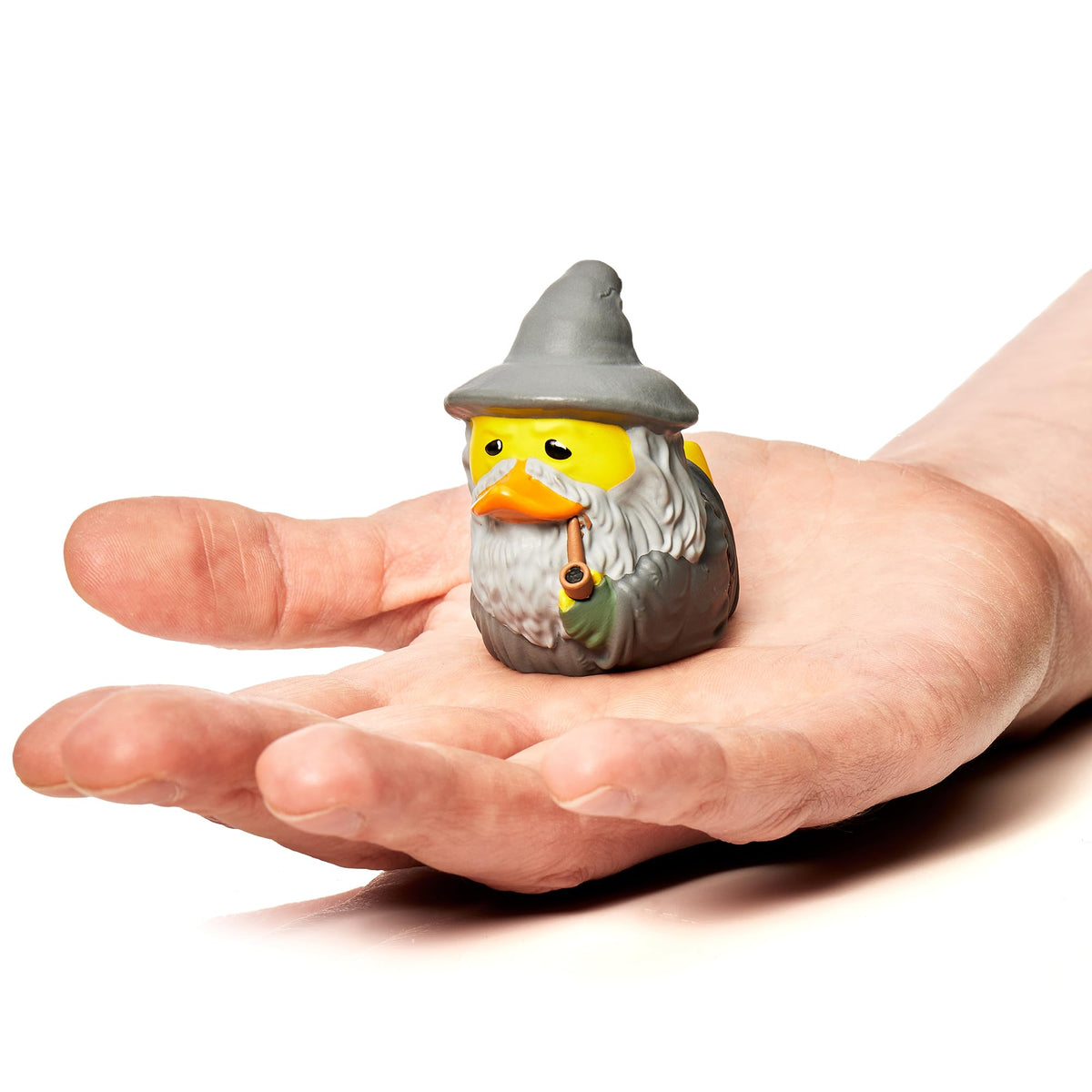 TUBBZ Gandalf mini duck in a tub, ideal for shelf display.