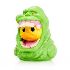 TUBBZ Ghostbusters Slimer figure front view for display and collection.