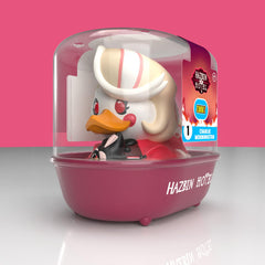 TUBBZ Hazbin Charlie Morningstar packaged in a bathtub display case.