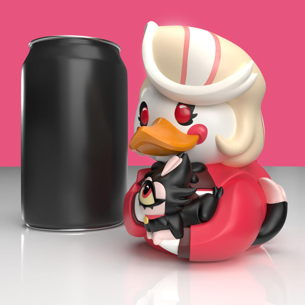 TUBBZ Hazbin Hotel collectible duck adds nostalgia to your display.