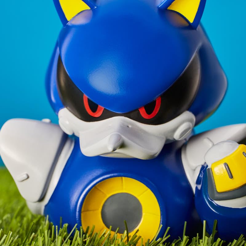 TUBBZ Metal Sonic collectible duck variant, part of a broader character lineup