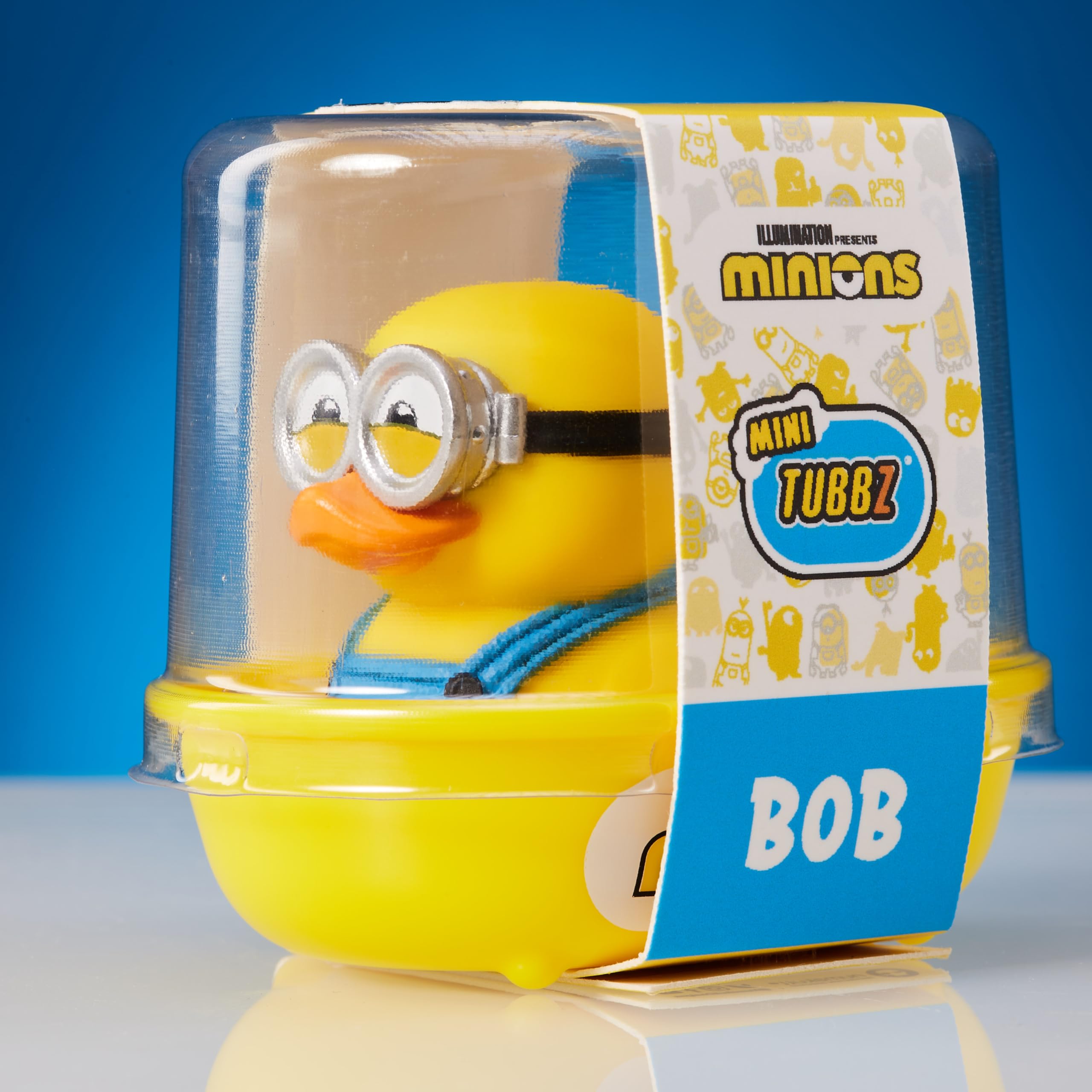 TUBBZ Mini Bob in miniature bathtub highlights playful packaging