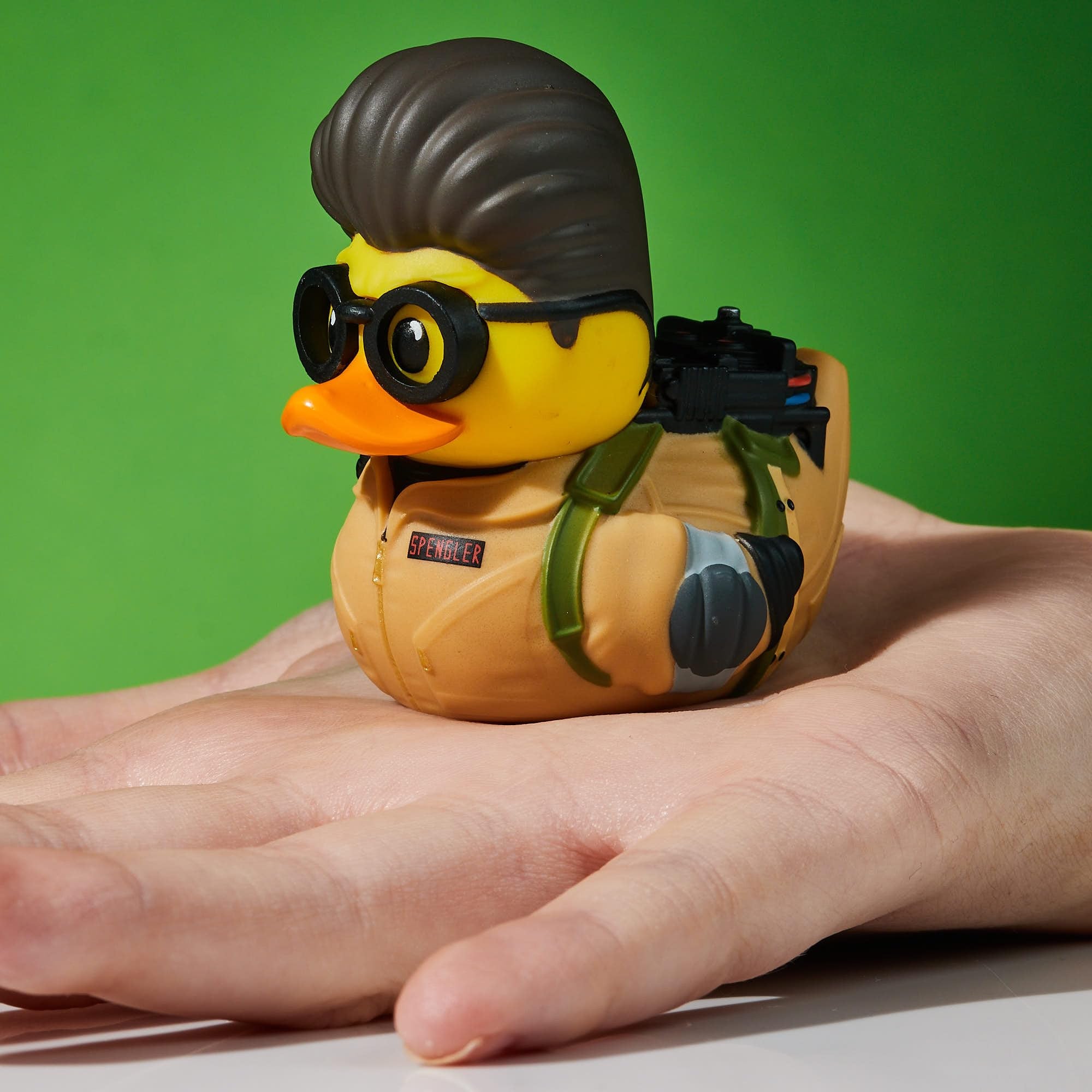 TUBBZ mini 5 cm tall duck fits small spaces like shelves.