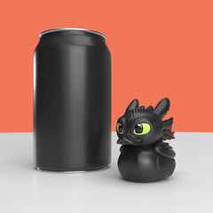 TUBBZ mini vinyl duck figure, compact collectible for desks.