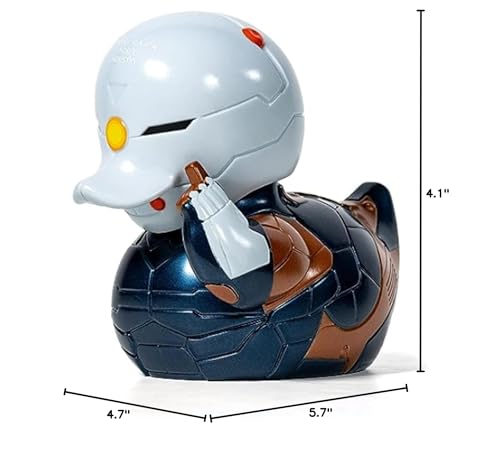 TUBBZ nine-centimeter Grey Fox figure sized for compact display.