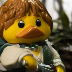 TUBBZ Samwise Gamgee Boxed Edition on a shelf, a conversation-worthy collectible