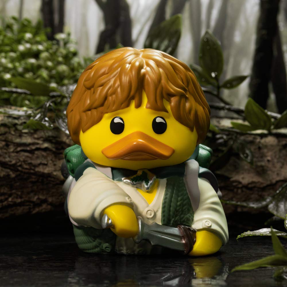 TUBBZ Samwise Gamgee duck face closeup highlighting details for display