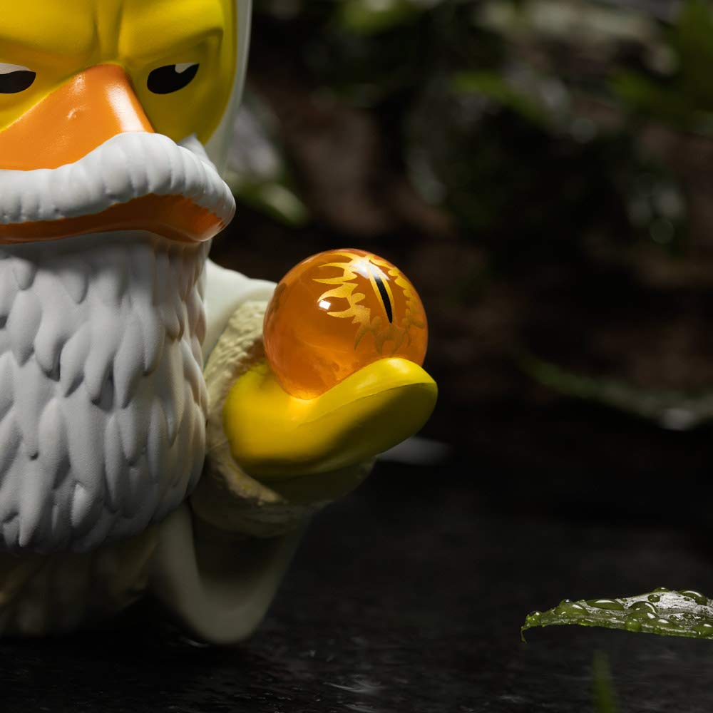 TUBBZ Saruman duck on car dash for a fun display.