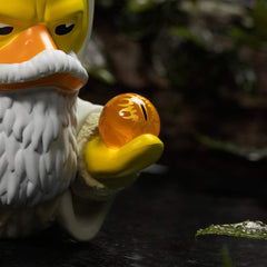 TUBBZ Saruman duck on car dash for a fun display.