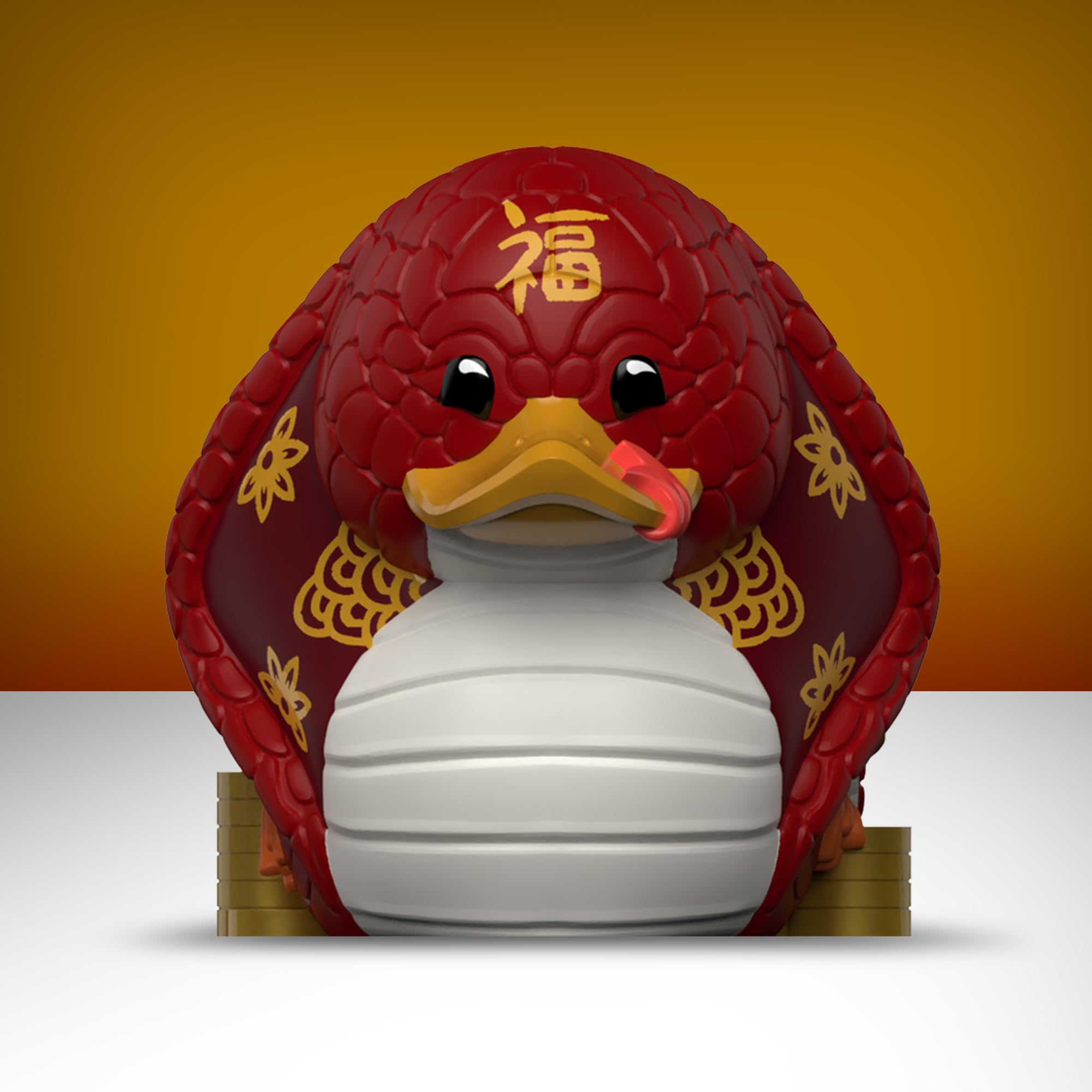 TUBBZ snake duck on shelf display adds character to your collection.