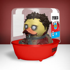 TUBBZ Zombie Ed stands 9 cm tall, fits neatly on desks.