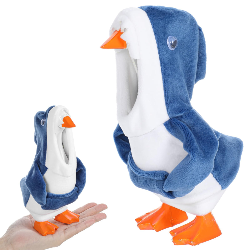 Tucnoeu Shark Hoodie for the 5.9-inch desk goose, playful office upgrade