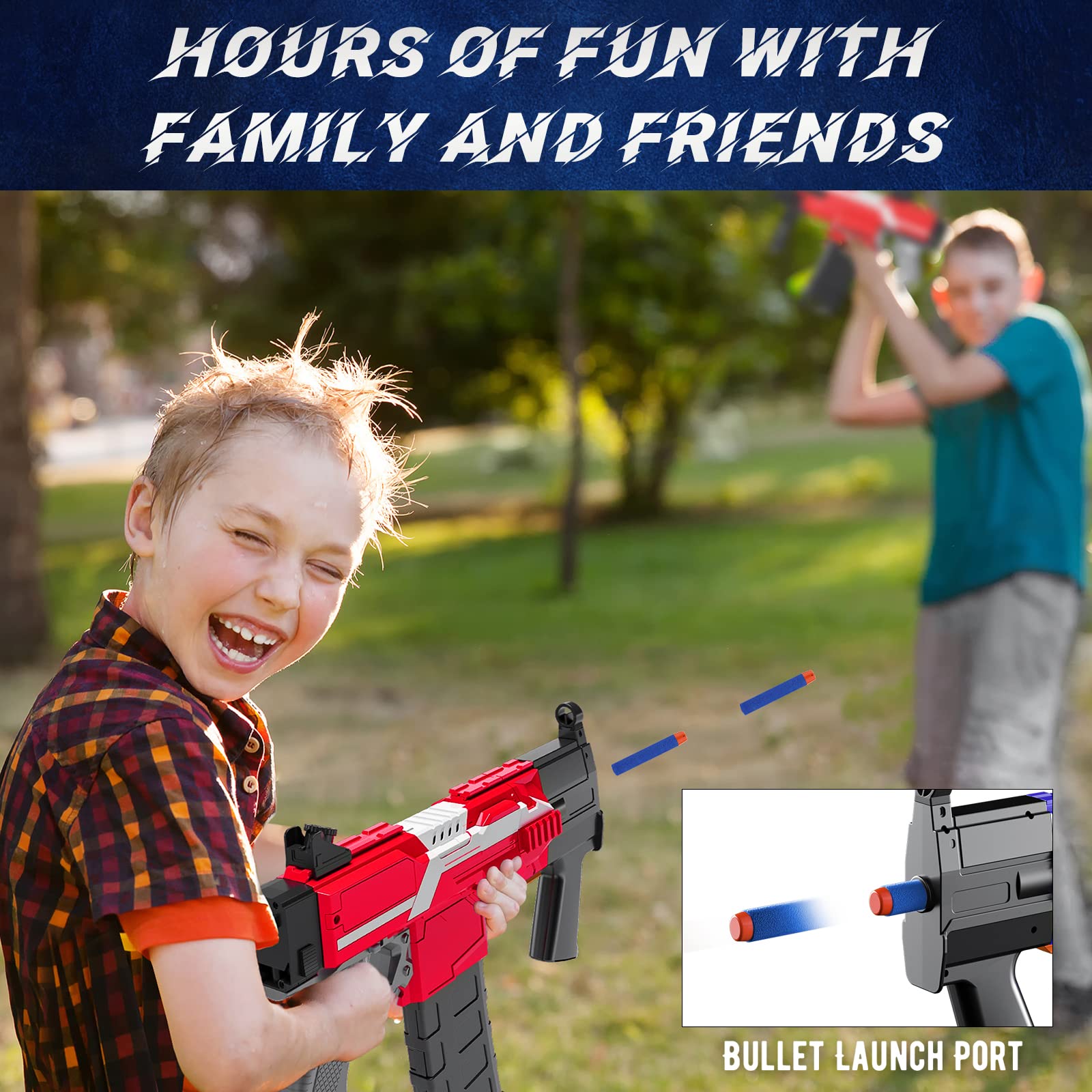 Tudaymol Nerf Bullets 500 elite compatibility with Nerf Elite 2.0 blasters.