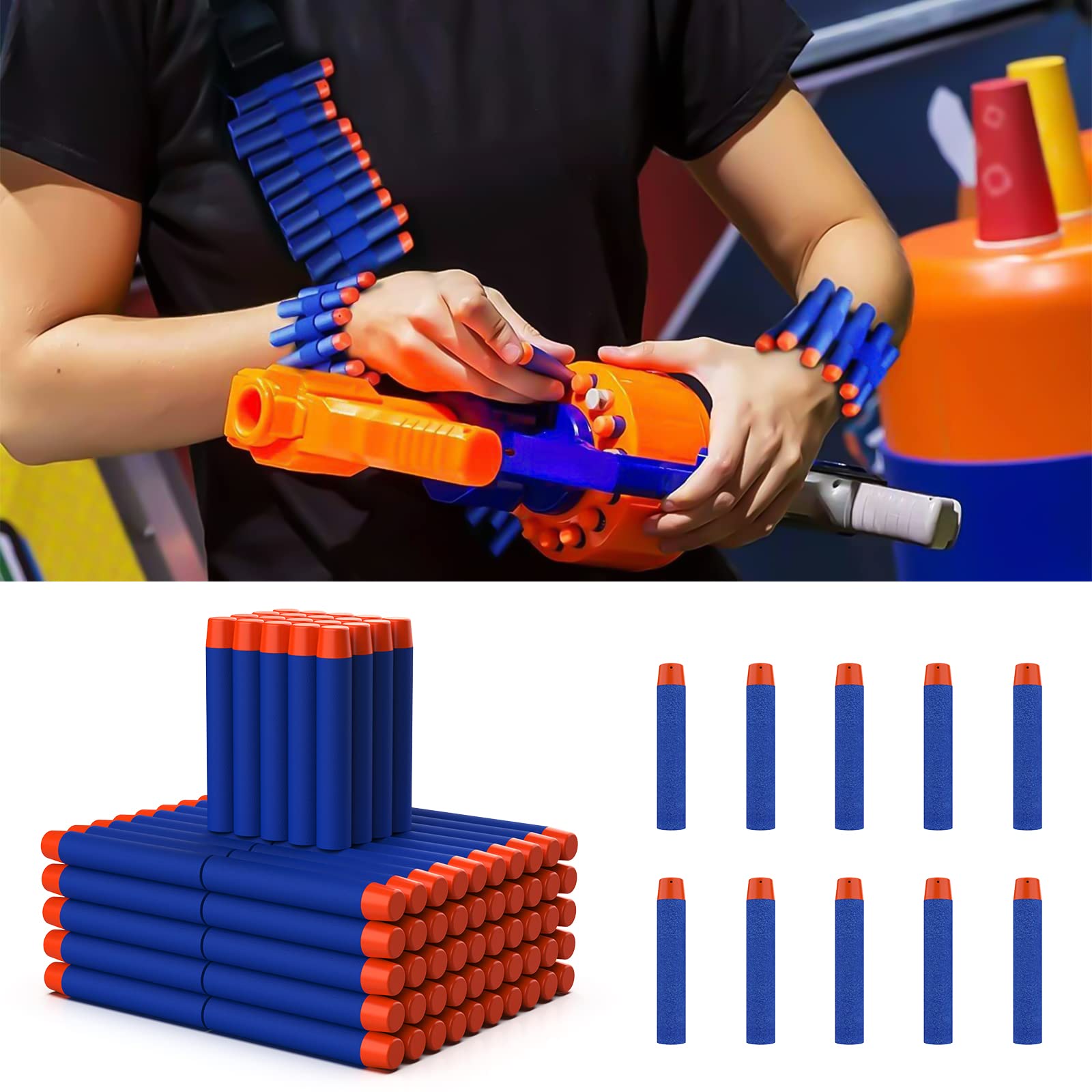 Tudaymol Nerf Bullets 500 pack packaging on display ideal for gifting.
