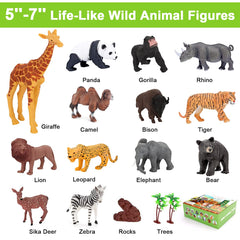 Tudoccy Safari Animals gorilla figure for hands-on discovery and animal recognition.