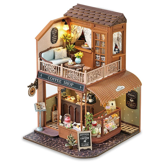 TuKIIE DIY miniature dollhouse kit—detailed pieces for imaginative play.
