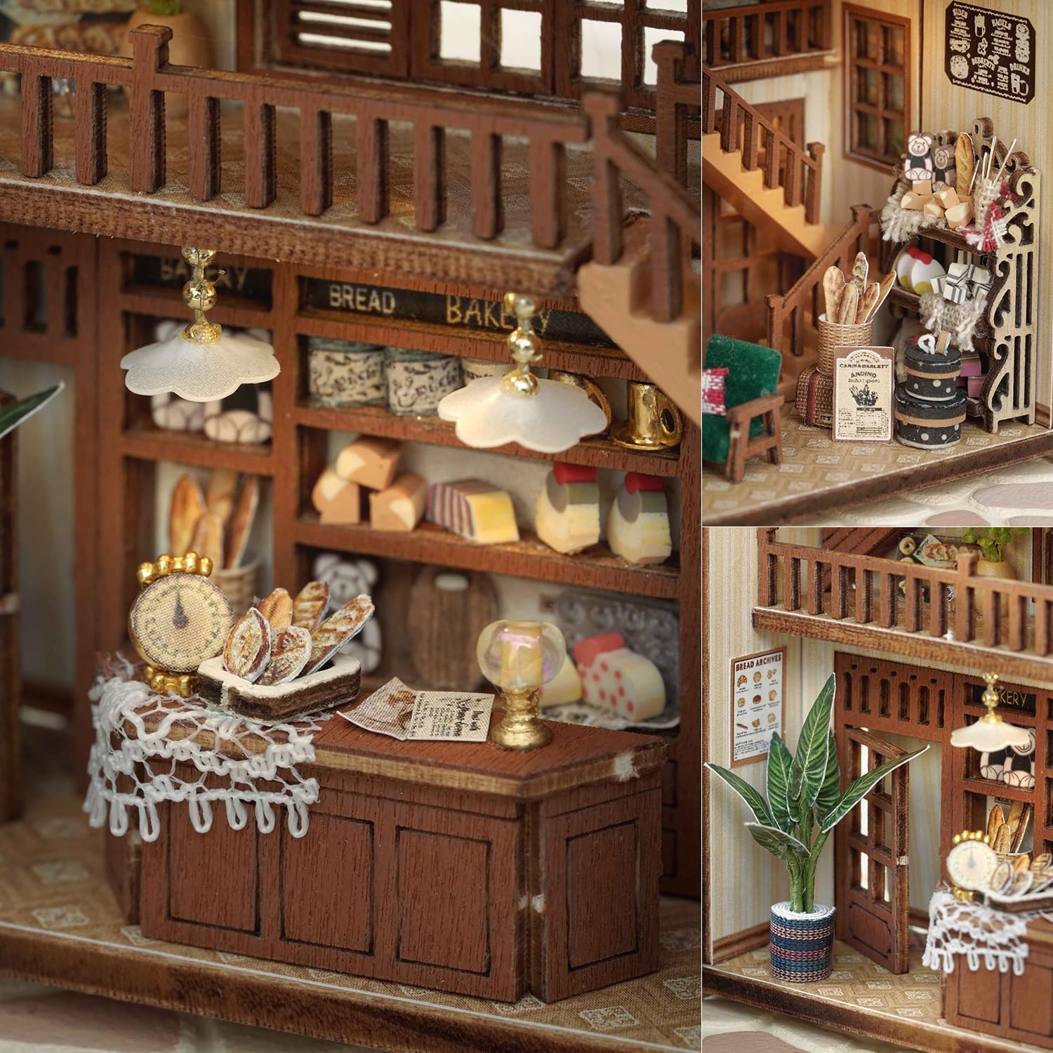 TuKIIE miniature interiors offer a delightful dining area and decor possibilities.