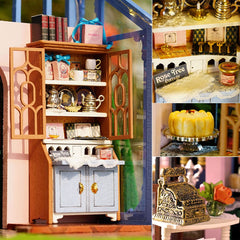 TuKIIE detailed miniature furniture set with precise wooden pieces