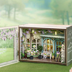 TuKIIE final assembly display showcases a tiny, elegant room nook