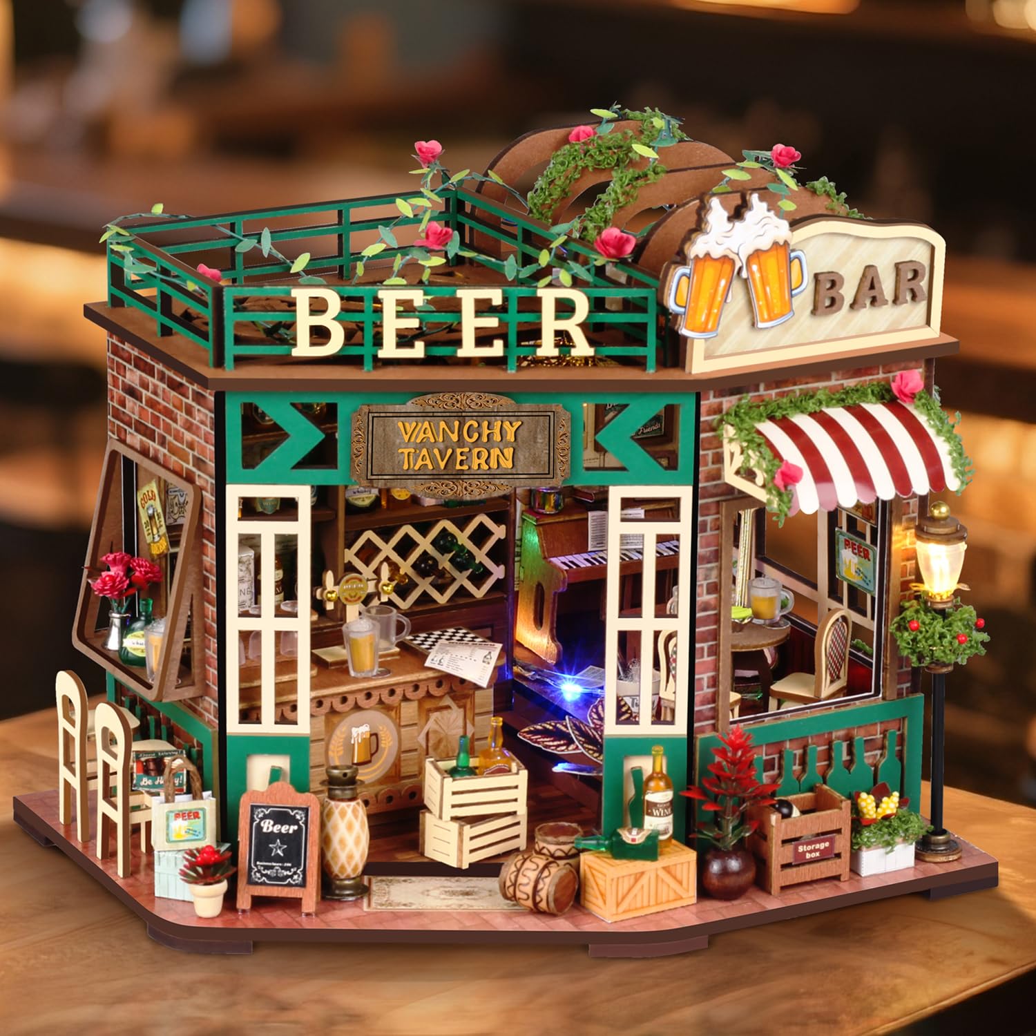 TuKIIE miniature bottle collection adds authentic bar vibes