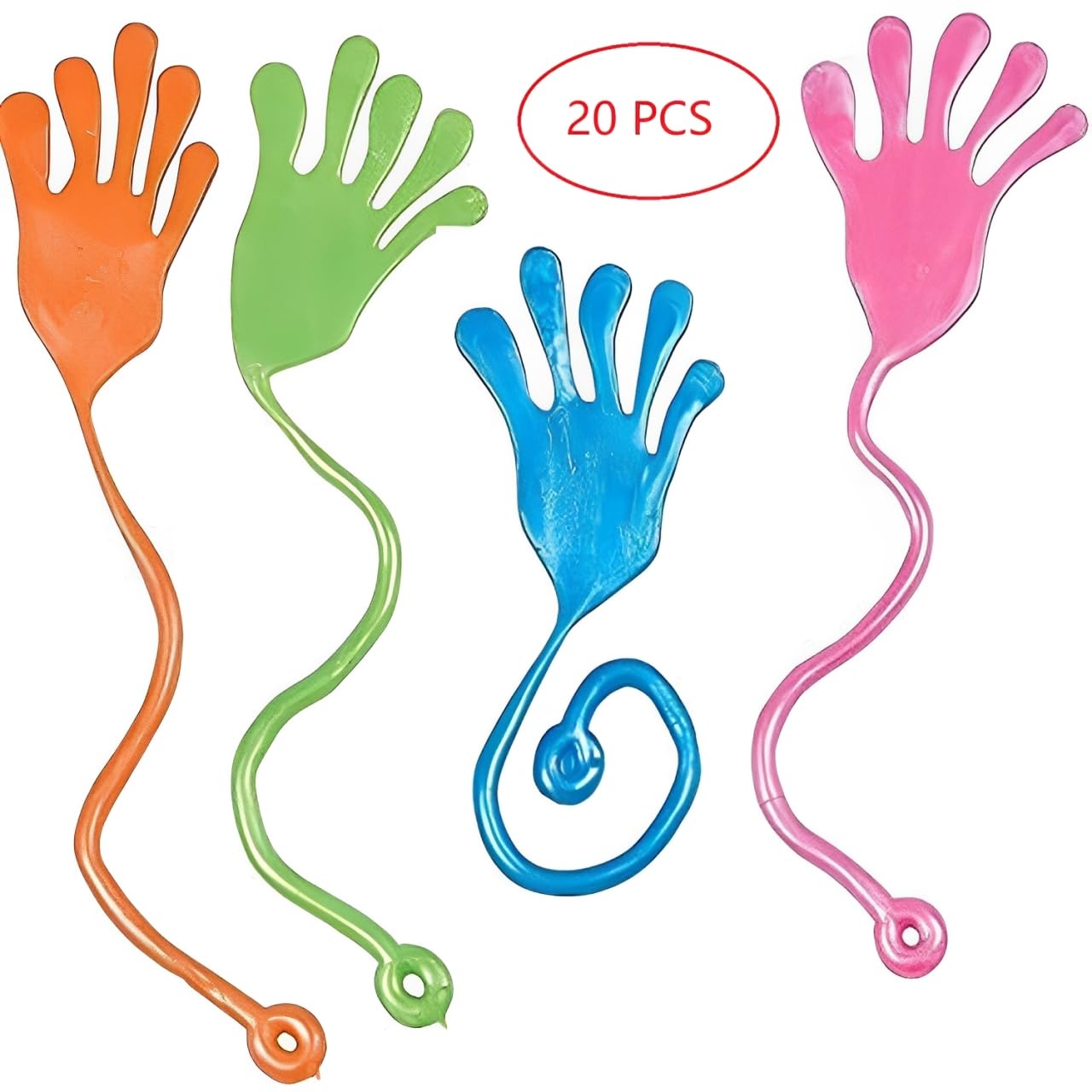 Tuko Sticky Hands close-up showing stretchy texture for play
