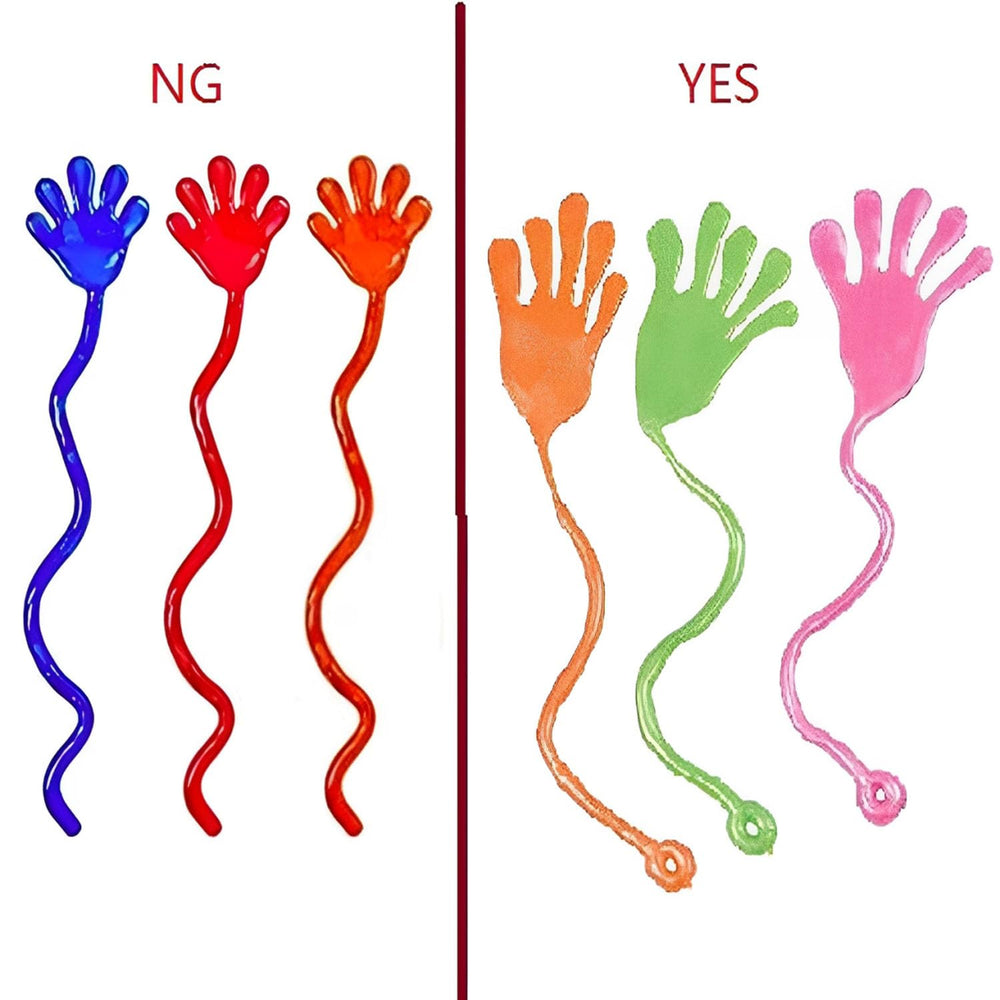 Tuko Sticky Hands tossed play for walls and ceilings