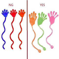 Tuko Sticky Hands tossed play for walls and ceilings