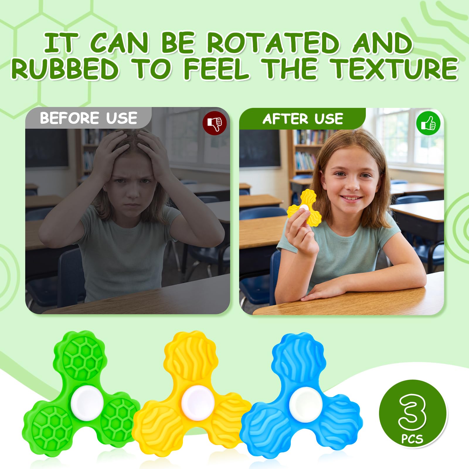 Tulobi premium silicone fidget toy, soft, safe, and durable for kids
