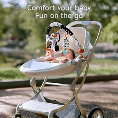 TUMAMA KIDS black and white activity arch boosts focus and color recognition.