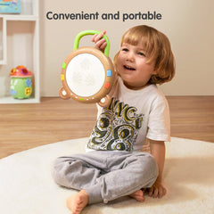 TUMAMA KIDS battery-powered toy is portable for on-the-go fun.