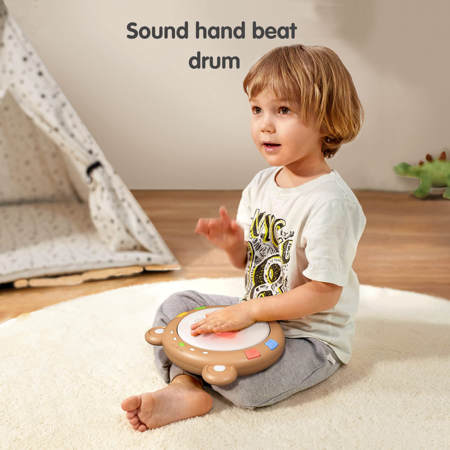 TUMAMA KIDS volume control helps gentle listening during play.
