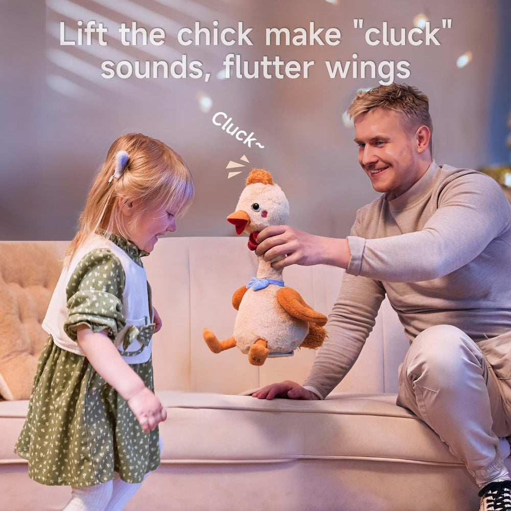 TUMAMA Kids dancing chicken toy singing mode captures attention during playtime